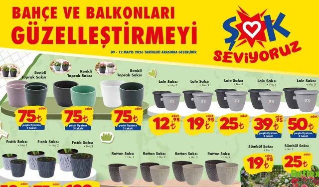 ŞOK 9 Mayıs 2026 Aktüel Kataloğu Hafta Sonu İndirimleri Raflarda