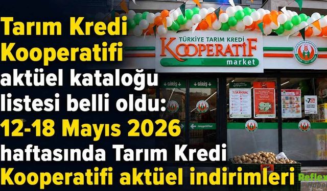 Tarım Kredi Aktüel Katalog 12-18 Mayıs 2026 İndirimleri