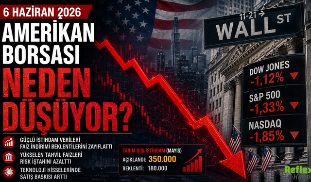 Amerikan Borsası Neden Düşüyor? 6 Haziran