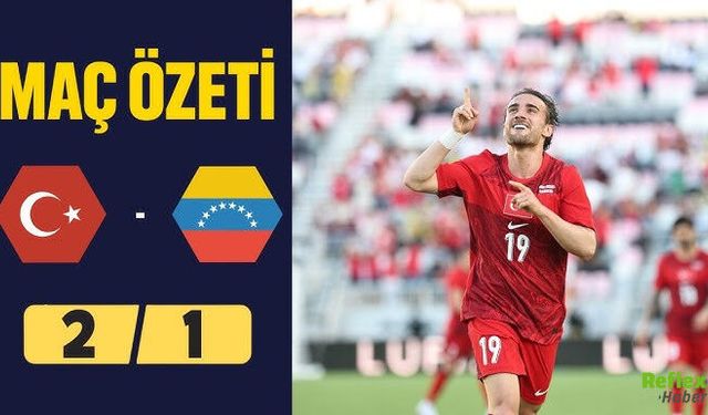 Türkiye Venezuela maçı özeti izle - Nereden izlenir?