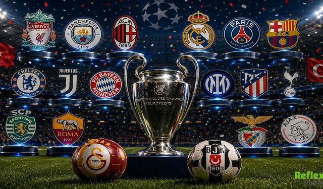 UEFA Şampiyonlar Ligi İçin Yapay Zeka Tahmini! İşte Türk Takımlarının Sırası