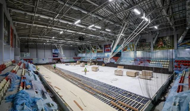 Celal Atik Spor Salonu Yenileniyor