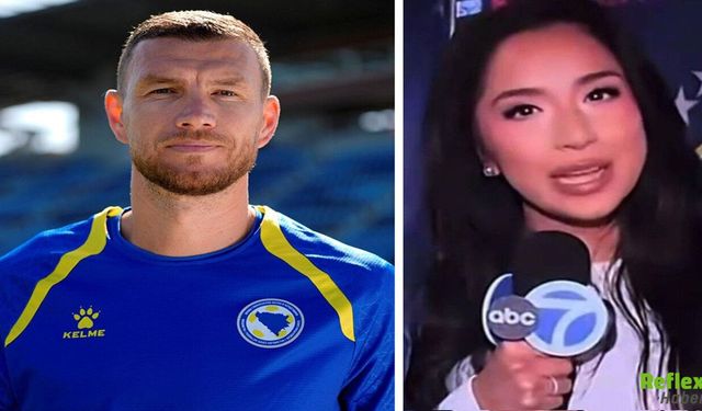 Edin Dzeko'dan ABD'li Muhabire Unutulmayacak Yanıt!