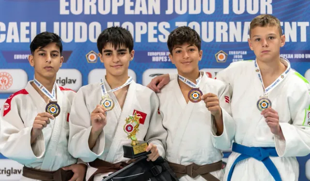 Konya Büyükşehir Belediyespor'dan Avrupa Judo Kupası'nda 3 Madalya