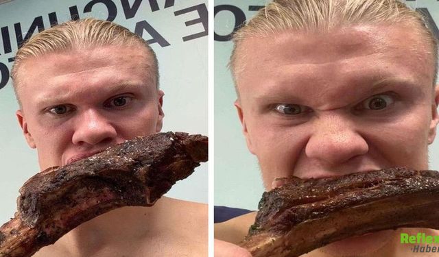 Erling Haaland'ın Gücünün Sırrı Ortaya Çıktı! Her Gün 6 Bin Kalori Tüketiyor