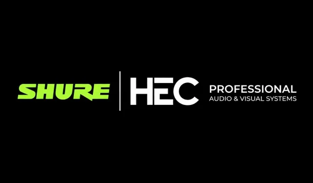 Shure Türkiye'de Lojistik Ortağı Olarak HecPro'yu Seçti