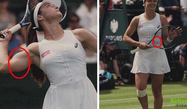 Zeynep Sönmez Wimbledon'da Mücadele Etti: Raketindeki Karpuz Simgesi Gündem Oldu