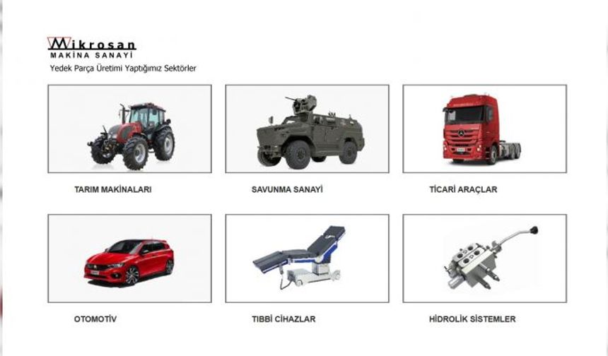 Mikrosan Makina: Endüstriyel Üretim