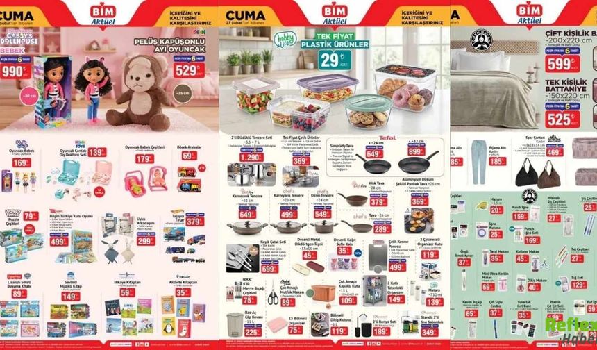 BİM’de Şubat Sürprizi: 4 Günlük Dev İndirim Başladı