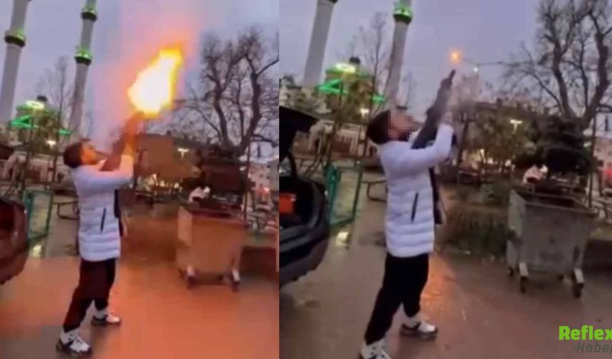 Bursa’da Pompalı Tüfekle Havaya Ateş Açtı Sosyal Medya Paylaşımı Sonrası Tutuklandı