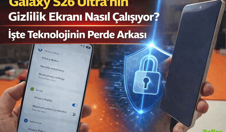 Galaxy S26 Ultra’nın Gizlilik Ekranı Nasıl Çalışıyor? İşte Teknolojinin Perde Arkası