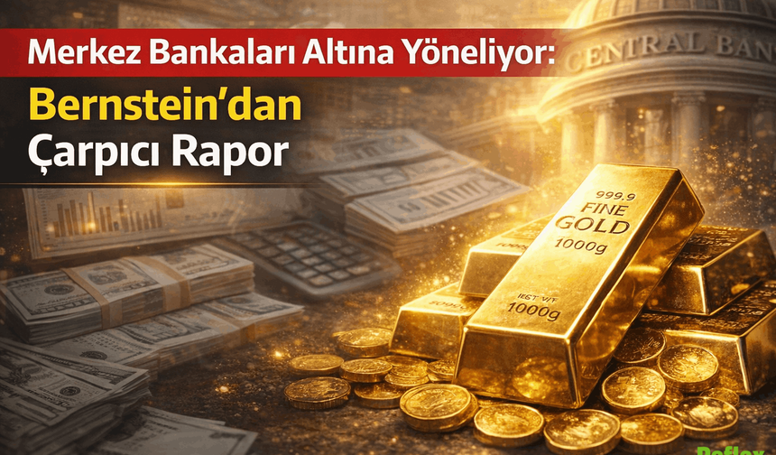 Merkez Bankaları Altına Yöneliyor: Bernstein’dan Çarpıcı Rapor