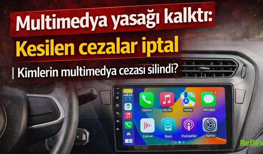 Araç Sahiplerine Müjde: Multimedya Cezaları İptal Edildi: Kimlerin Multimedya Cezası Silindi?