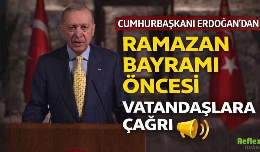 Cumhurbaşkanı Erdoğan’dan Bayram Öncesi Trafik Uyarısı