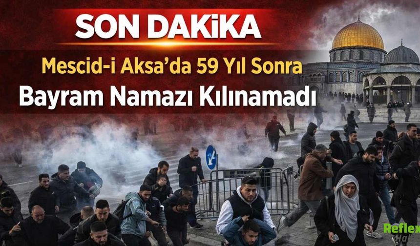 Mescid-i Aksa’da 59 Yıl Sonra Bayram Namazı Kılınamadı