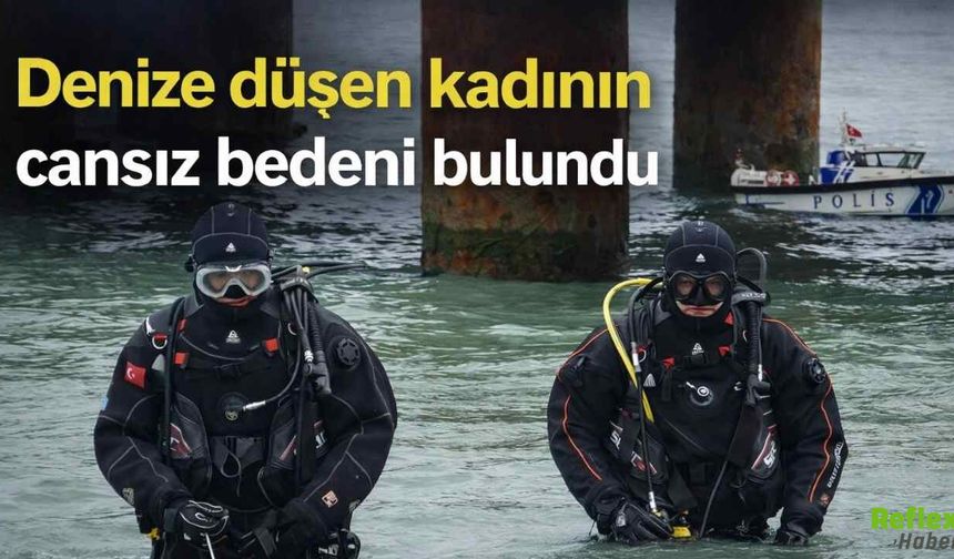 Samsun’da Denize Düşen Kadının Cansız Bedeni Bulundu