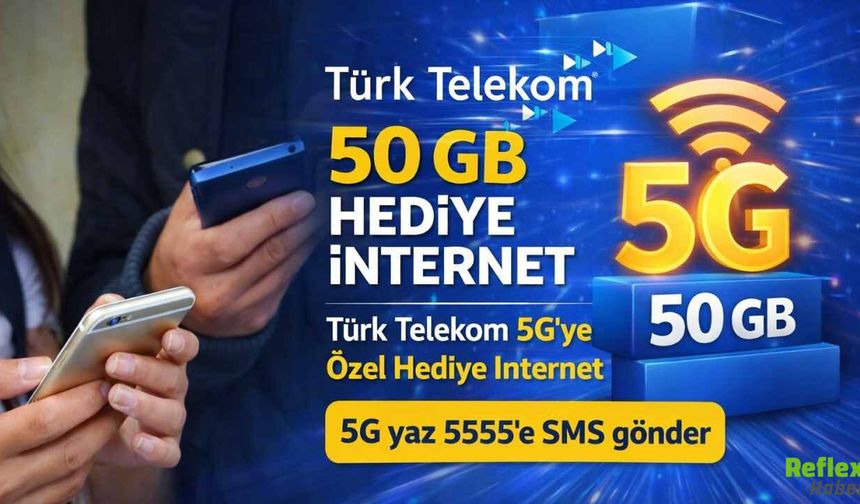 Türk Telekom 50 GB Bedava İnternet Paketi Nasıl Yapılır?