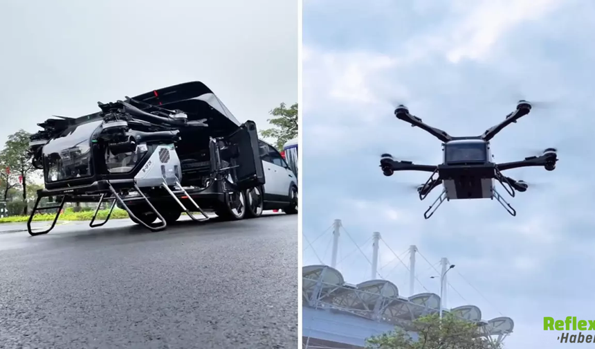 Uçan Araba Gerçek Oldu: Çin Seri Üretime Geçti