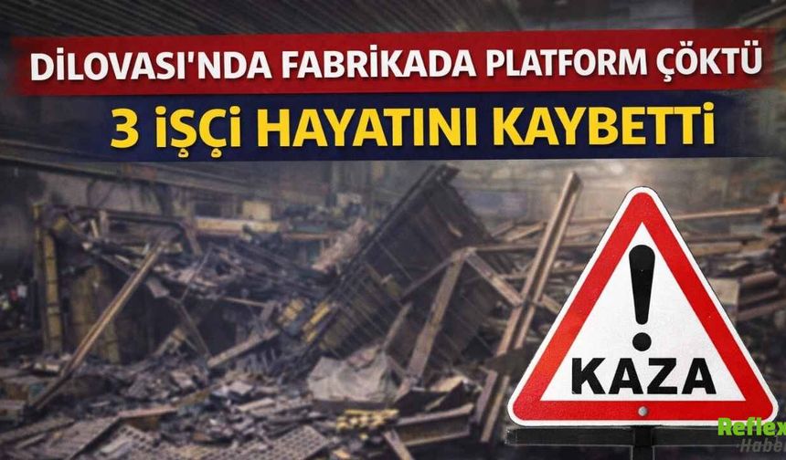 Dilovası’nda Fabrikada Facia! 3 İşçi Hayatını Kaybetti