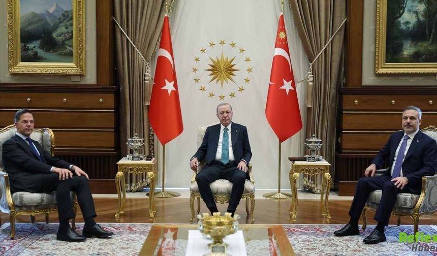 Cumhurbaşkanı Erdoğan, NATO Genel Sekreteri Mark Rutte’yi Kabul Etti