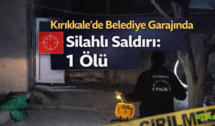 Kırıkkale’de Belediye Garajında Silahlı Saldırı: 1 Ölü