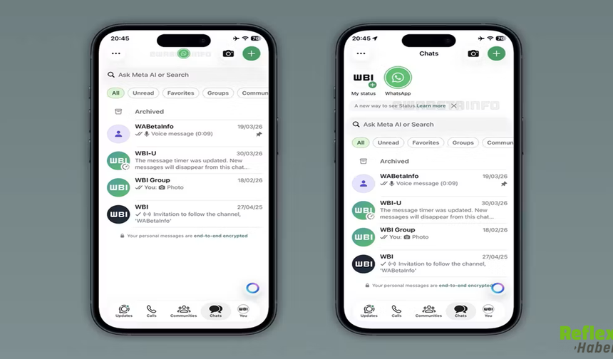 WhatsApp Durum Özelliğini Baştan Yazıyor: Yeni Arayüz Ortaya Çıktı