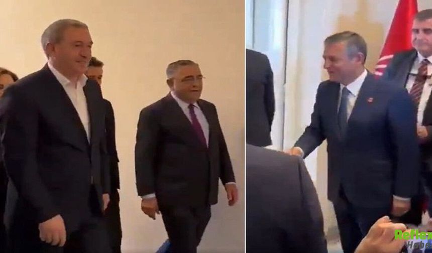 DEM Parti Heyeti Özgür Özel’i TBMM’de Ziyaret Etti