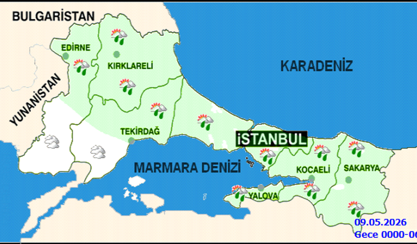 İstanbul'da 5 Günlük Hava Tahmini: Yağışlı ve Serin Bir Hafta Bekleniyor