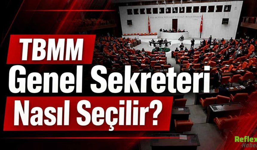 TBMM Genel Sekreteri Nasıl Seçilir, Atama Usulü 6253 Sayılı Kanun