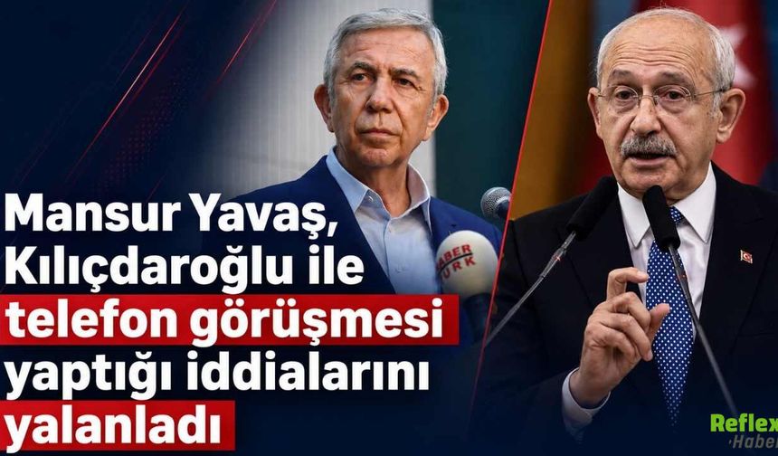 Mansur Yavaş Kılıçdaroğlu Görüşmesi İddiasını Yalanladı, Kayıt Mesajı Dikkat Çekti