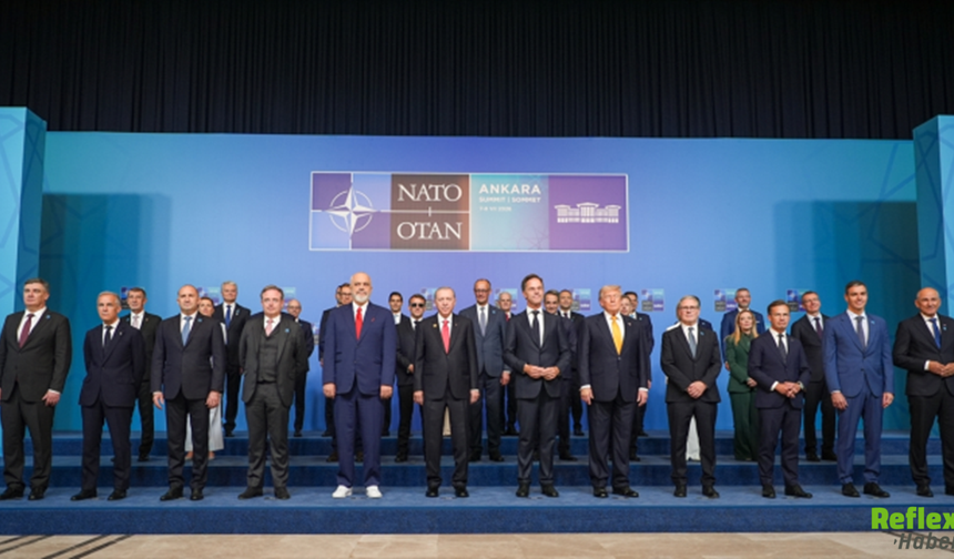 Ankara'da NATO Zirvesi Başladı! Liderlerden Dikkat Çeken Aile Fotoğrafı