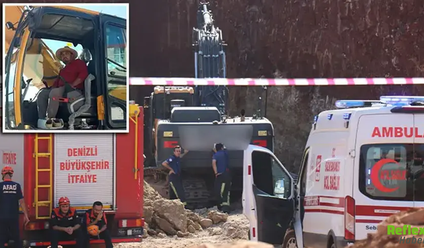 Denizli'de İnşaatta Acı Olay! Ölçüm İçin İndi, Göçükte Yaşamını Yitirdi