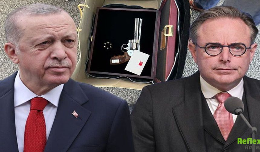 Erdoğan'ın Hediye Ettiği Silah Belçika'yı Karıştırdı!