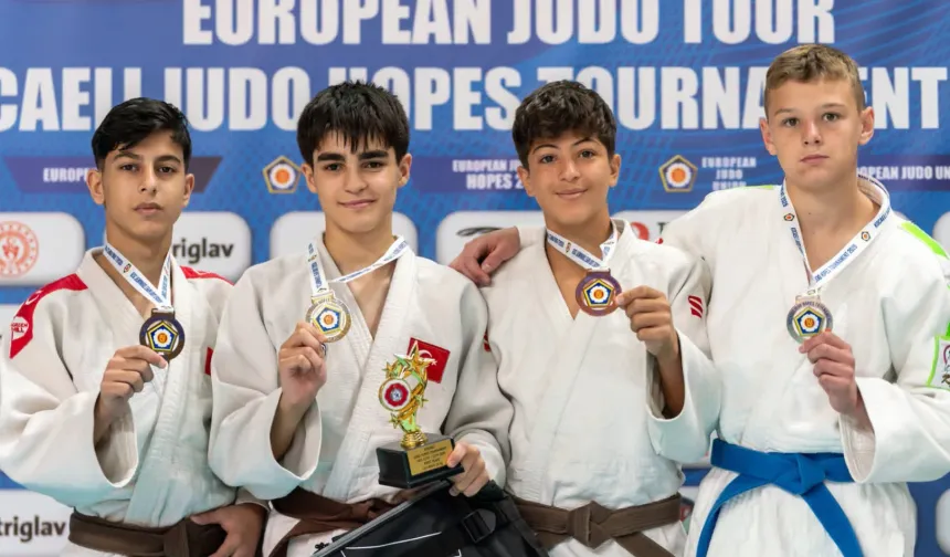Konya Büyükşehir Belediyespor'dan Avrupa Judo Kupası'nda 3 Madalya