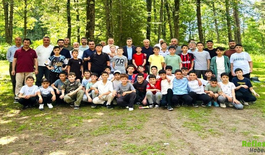 Ordu'da Hafızlık Öğrencilerine Moral Desteği! Piknikte Renkli Görüntüler