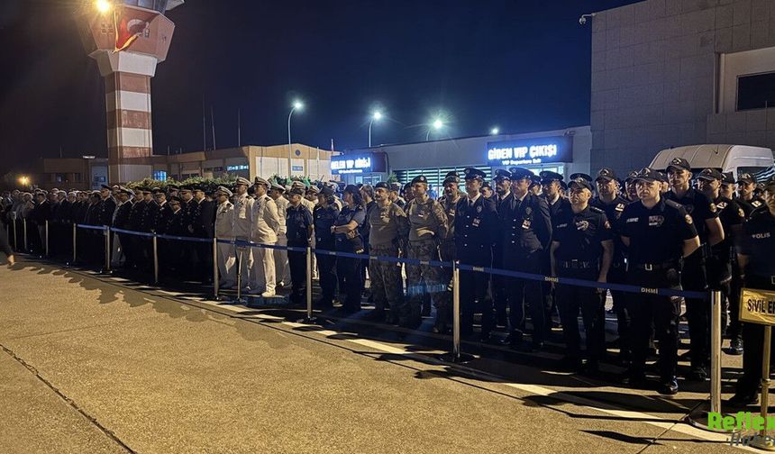 Şehit Mehmet Demirbaş Memleketine Uğurlandı! Samsun'da Duygu Dolu Karşılama