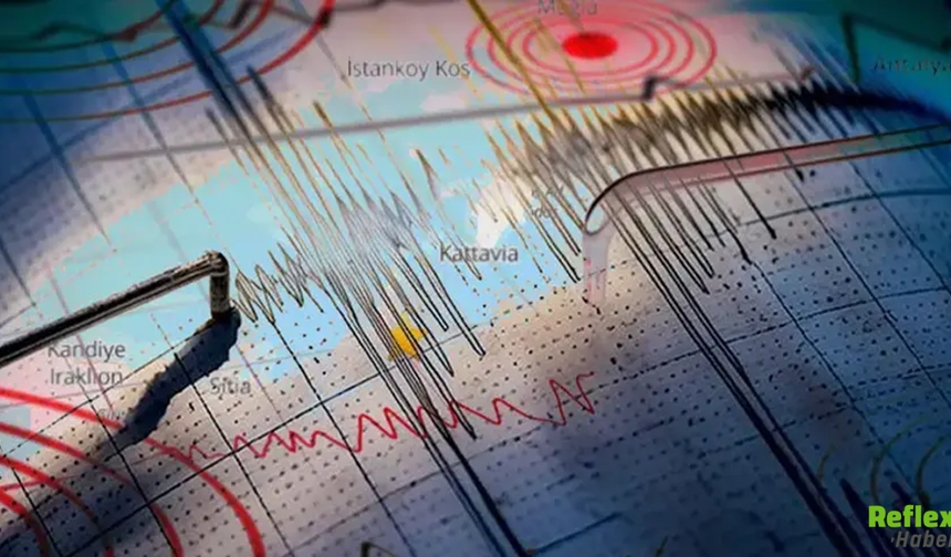 Son Dakika! Akdeniz'de 5,3 Büyüklüğünde Deprem