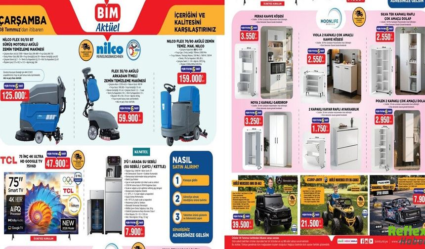 Teknoloji Alacaklar Dikkat! BİM'in 8 Temmuz Kataloğu Ortaya Çıktı