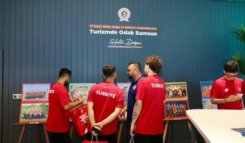 Türkiye A Milli Ampute Futbol Takımı Samsun'un Doğal Güzelliklerini Gezdi