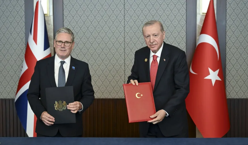 Türkiye İle Birleşik Krallık Arasında Güvenlik Ve Savunma Ortaklığı İmzalandı