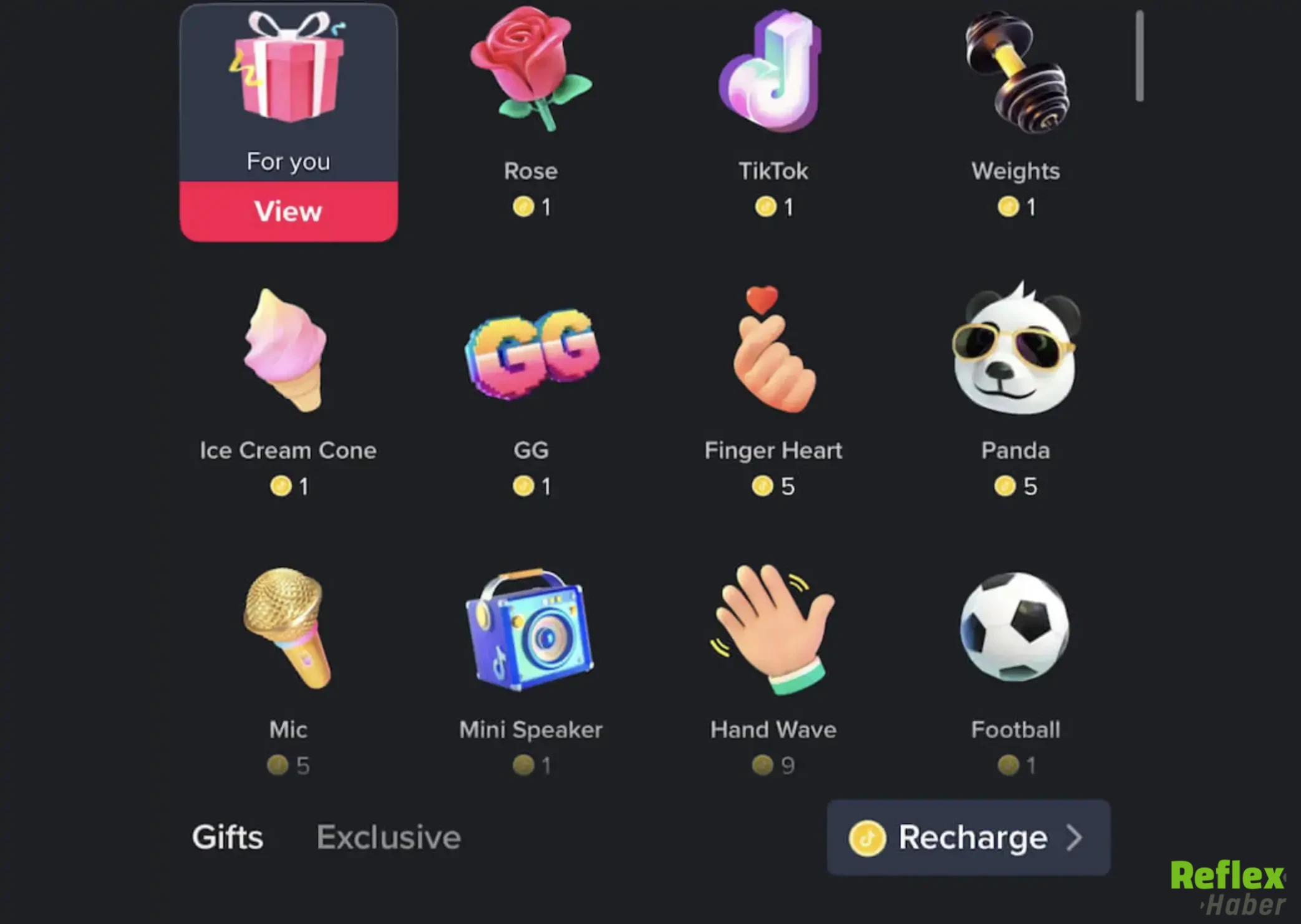 Tiktok Hediye Fiyatları 2026 Şubat Güncel Liste 2