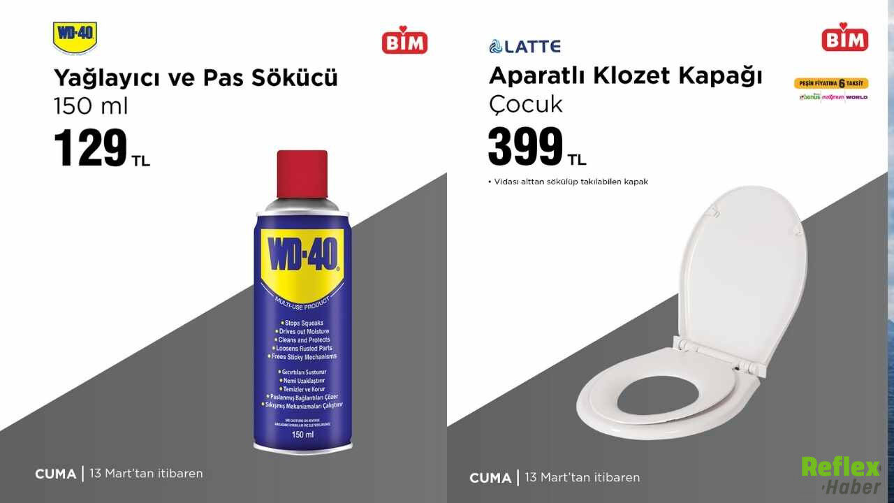 13 Mart’ta Bi̇m Raflarına Yeni Ürün Geliyo