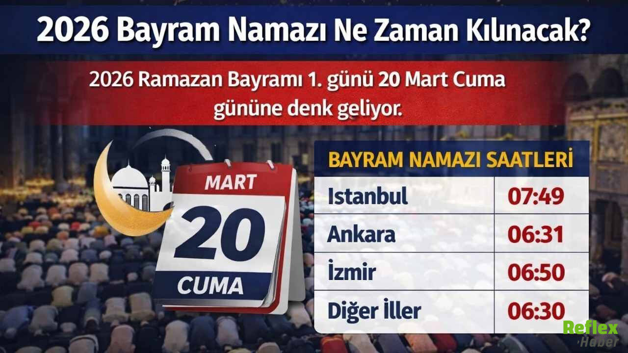 Bayram Namazı Kaçta Kılınacak2
