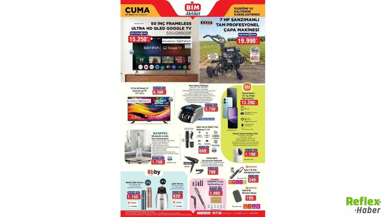 Bi̇m 27 Mart 2026 Aktüel Ürünler Kataloğu5