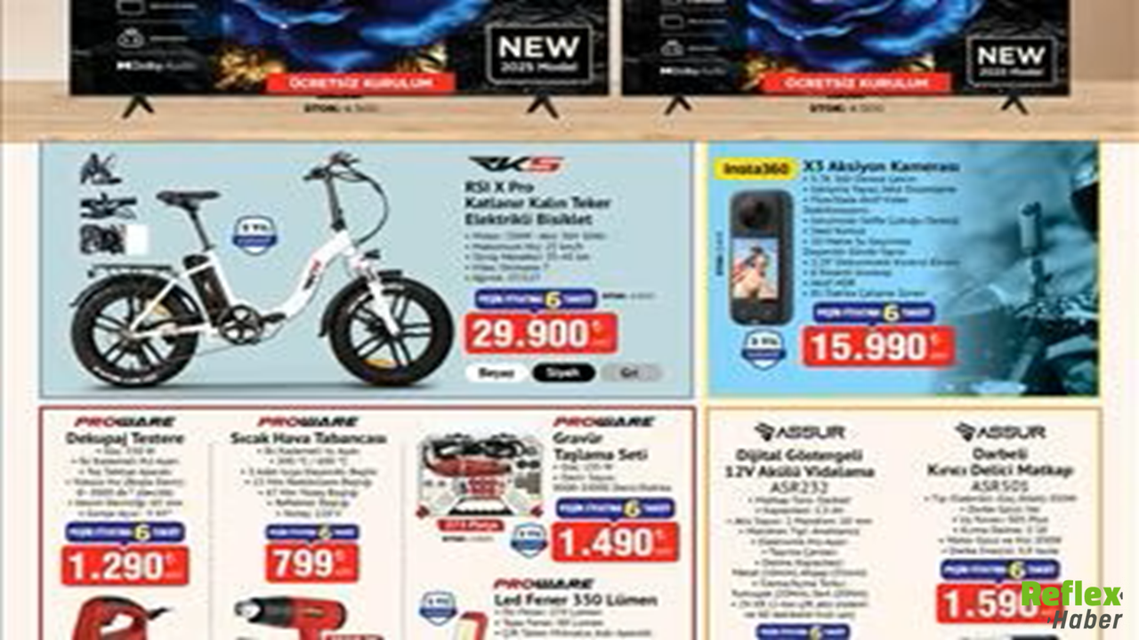 Bi̇m 3 Nisan Kataloğunda Dikkat Çeken Ürünlerr