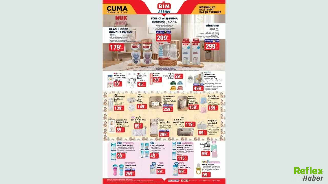 Bi̇m Aktüel Ürünler Kataloğu 31 Mart–3 Nisan2