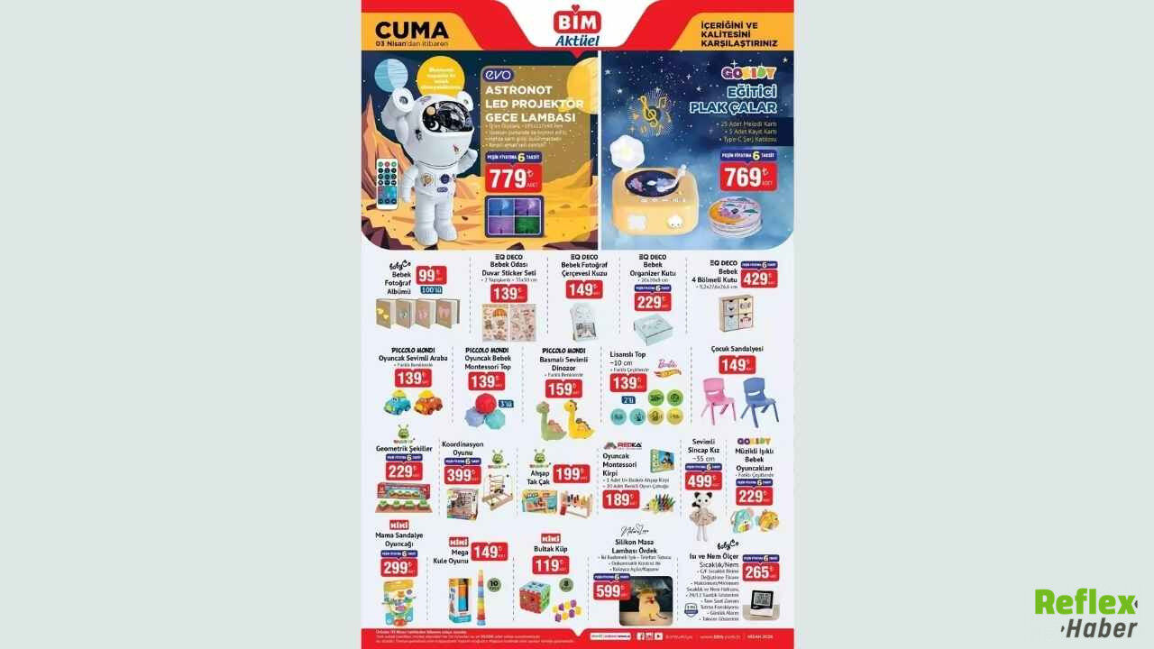 Bi̇m Aktüel Ürünler Kataloğu 31 Mart–3 Nisan3