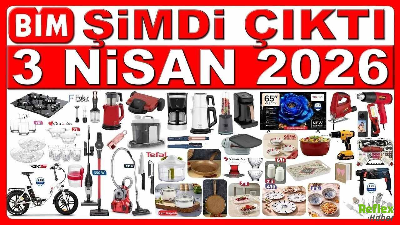 Bim3 Nisan Aktüel Kataloğu