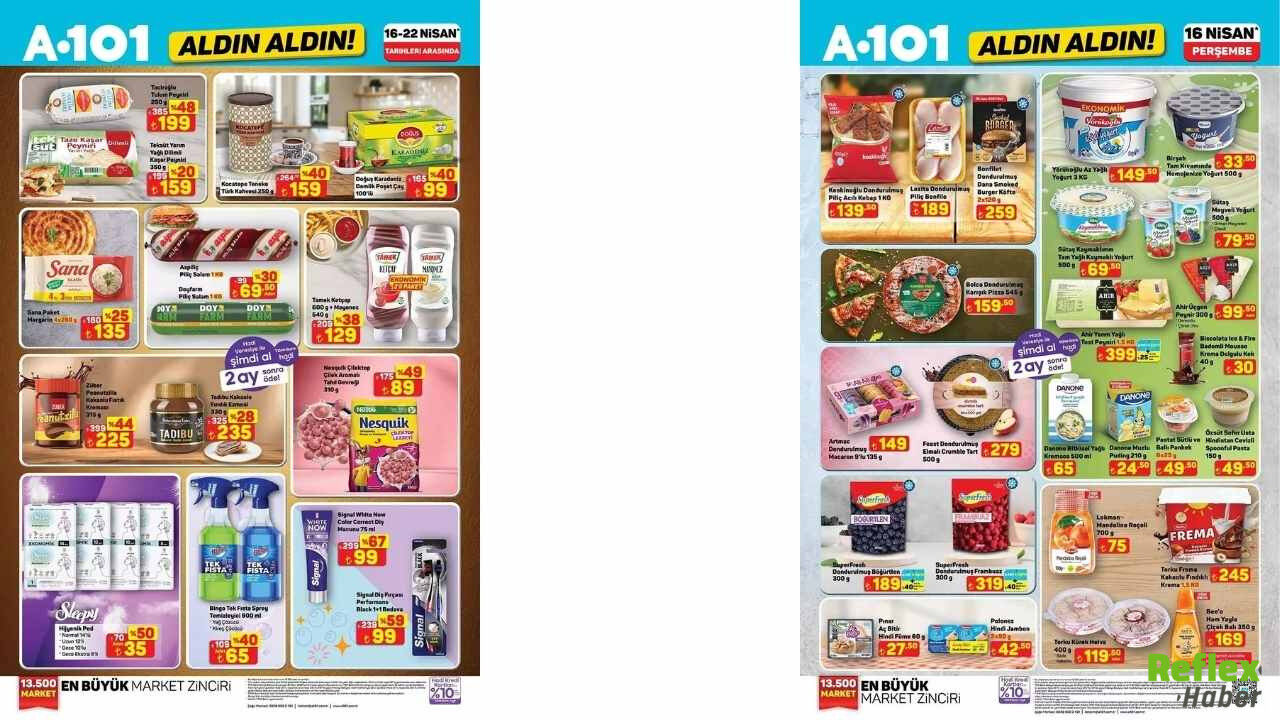 16 Nisan A101 Aldın Aldın Kataloğunda Öne Çıkan Ürünler