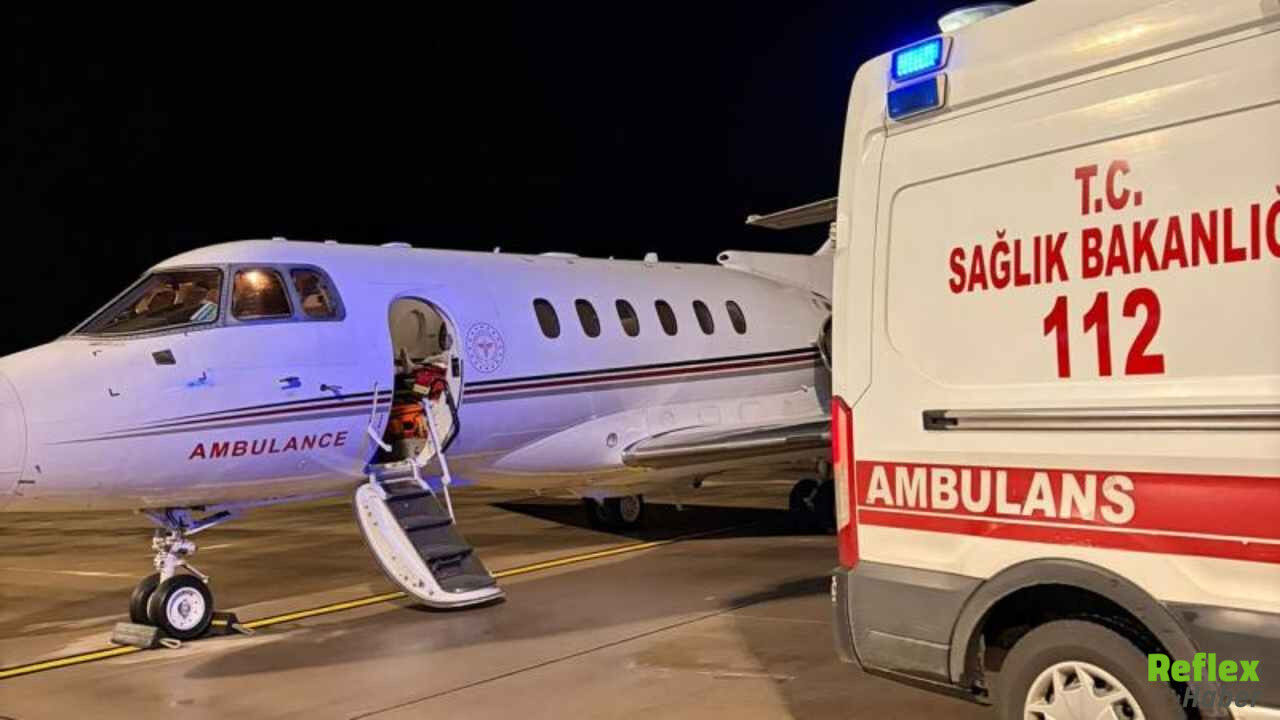 18 Günlük Bebek Ankara’ya Ambulans Uçakla Sevk Edildi-1